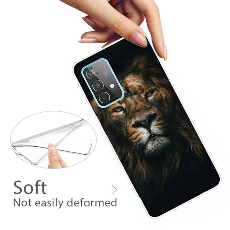 Cover Samsung Galaxy A72 4G / A72 5G Felino Favoloso