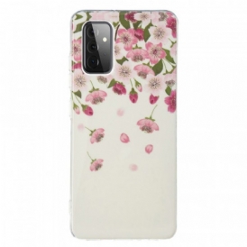 Cover Samsung Galaxy A72 4G / A72 5G Fiori Fluorescenti