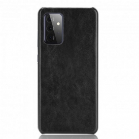 Cover Samsung Galaxy A72 4G / A72 5G Litchi Performance Effetto Pelle