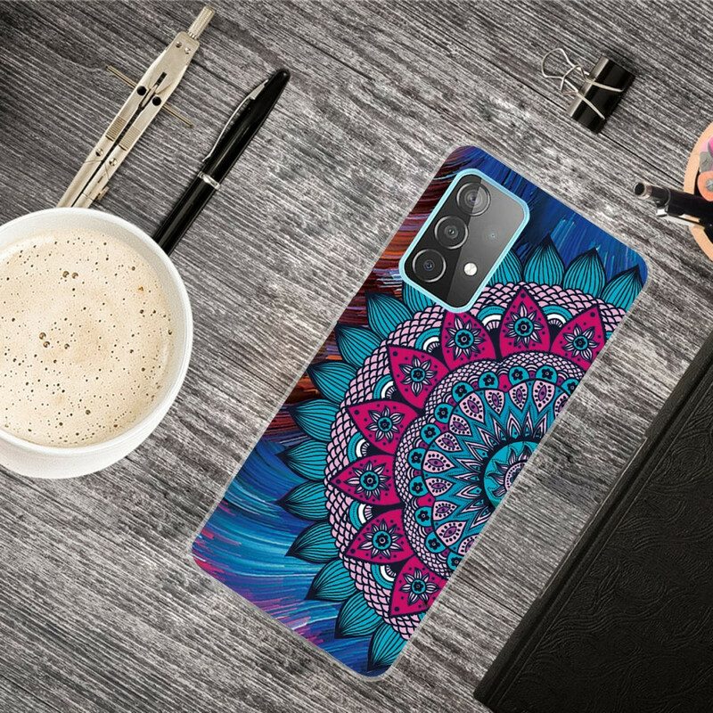 Cover Samsung Galaxy A72 4G / A72 5G Mandala Colorato