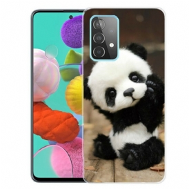 Cover Samsung Galaxy A72 4G / A72 5G Panda Flessibile