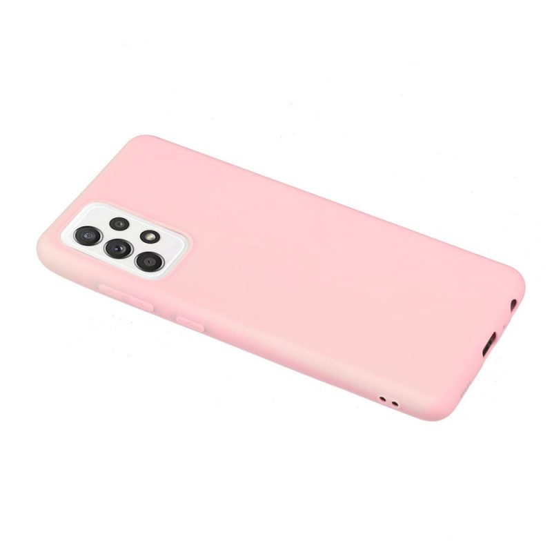 Cover Samsung Galaxy A72 4G / A72 5G Silicone Morbido Opaco