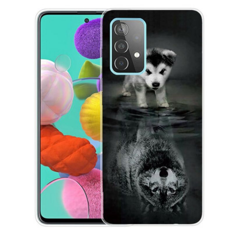 Cover Samsung Galaxy A72 4G / A72 5G Sogno Da Cucciolo