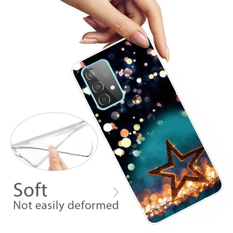 Cover Samsung Galaxy A72 4G / A72 5G Stella Flessibile