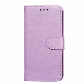 Custodia in pelle Samsung Galaxy A72 4G / A72 5G Chiusura In Pelle Stile Reversibile