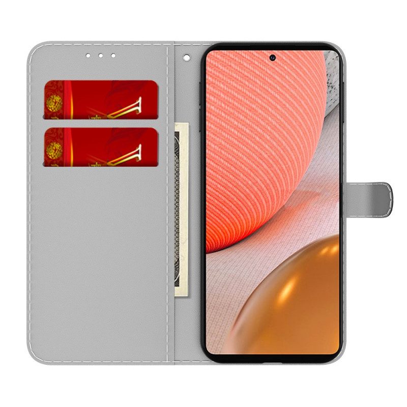 Folio Cover Samsung Galaxy A72 4G / A72 5G Acquerello