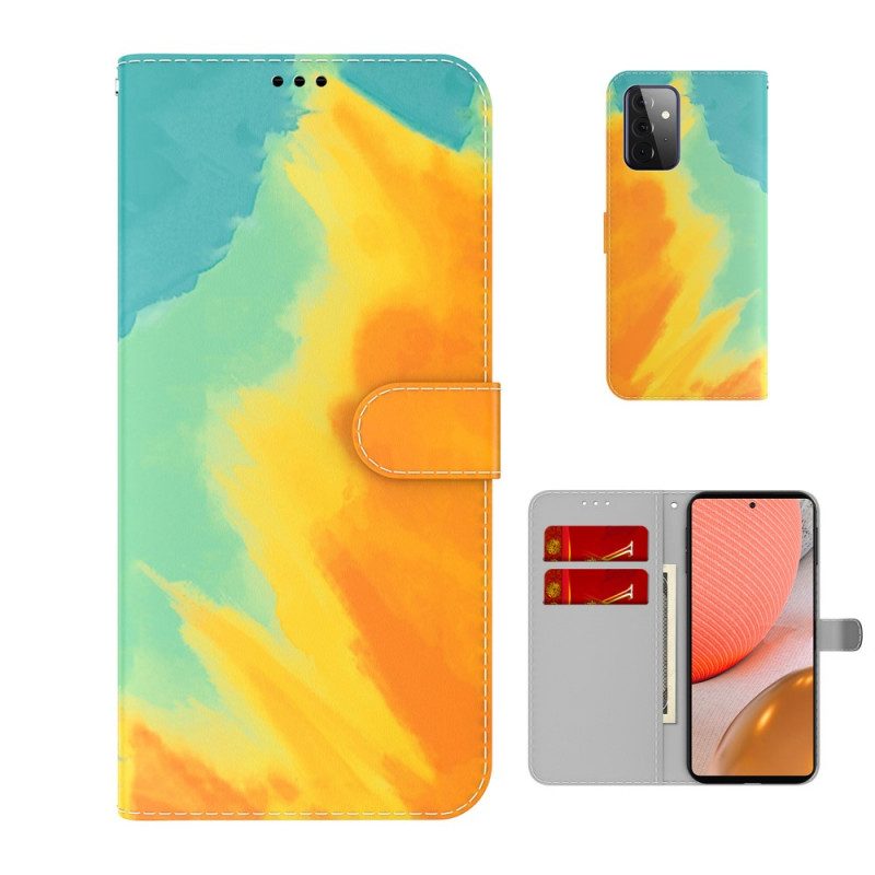 Folio Cover Samsung Galaxy A72 4G / A72 5G Acquerello