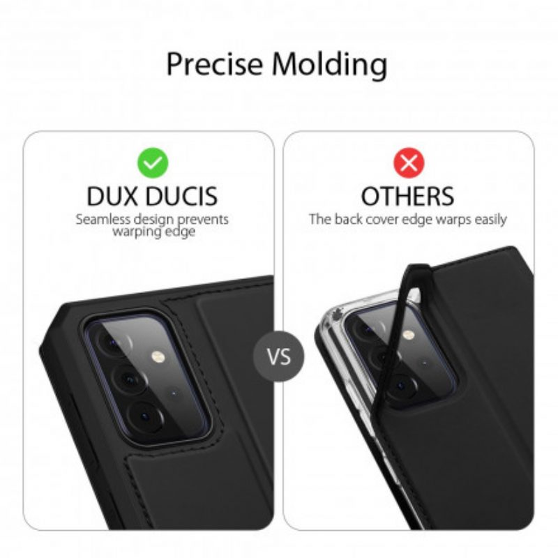 Folio Cover Samsung Galaxy A72 4G / A72 5G Custodia in pelle Magnetico Dux Ducis