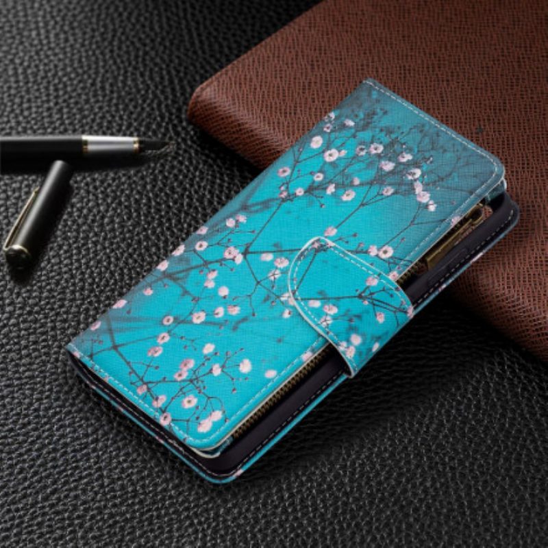 Folio Cover Samsung Galaxy A72 4G / A72 5G Tasca Per Albero Con Cerniera