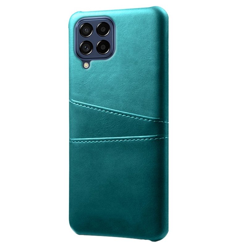 Cover Samsung Galaxy M53 5G Portacarte Effetto Pelle