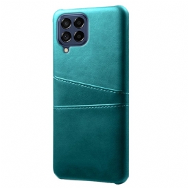 Cover Samsung Galaxy M53 5G Portacarte Effetto Pelle