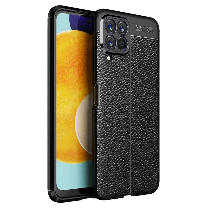 Cover Samsung Galaxy M53 5G Stile In Pelle Litchi