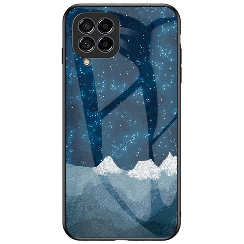 Cover Samsung Galaxy M53 5G Vetro Temperato Sky