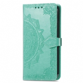 Custodia in pelle Samsung Galaxy M53 5G Mandala D'epoca