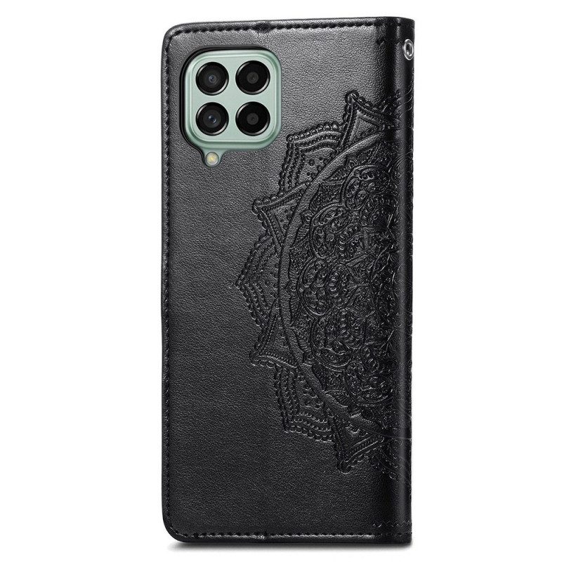 Custodia in pelle Samsung Galaxy M53 5G Mandala D'epoca