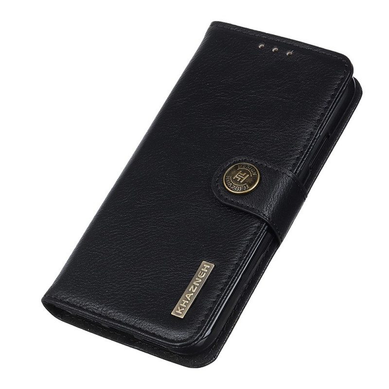 Custodia in pelle Samsung Galaxy M53 5G Similpelle Khazneh