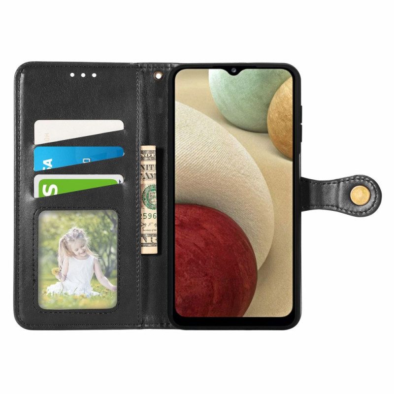 Folio Cover Samsung Galaxy M53 5G Bottone Magnetico