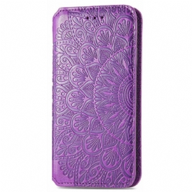 Folio Cover Samsung Galaxy M53 5G Custodia in pelle Mandala