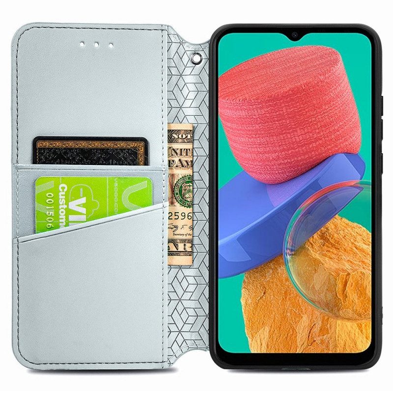 Folio Cover Samsung Galaxy M53 5G Custodia in pelle Mandala