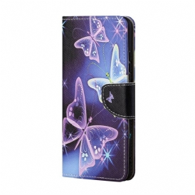 Folio Cover Samsung Galaxy M53 5G Farfalle Colorate