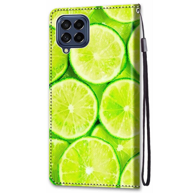 Folio Cover Samsung Galaxy M53 5G Limes