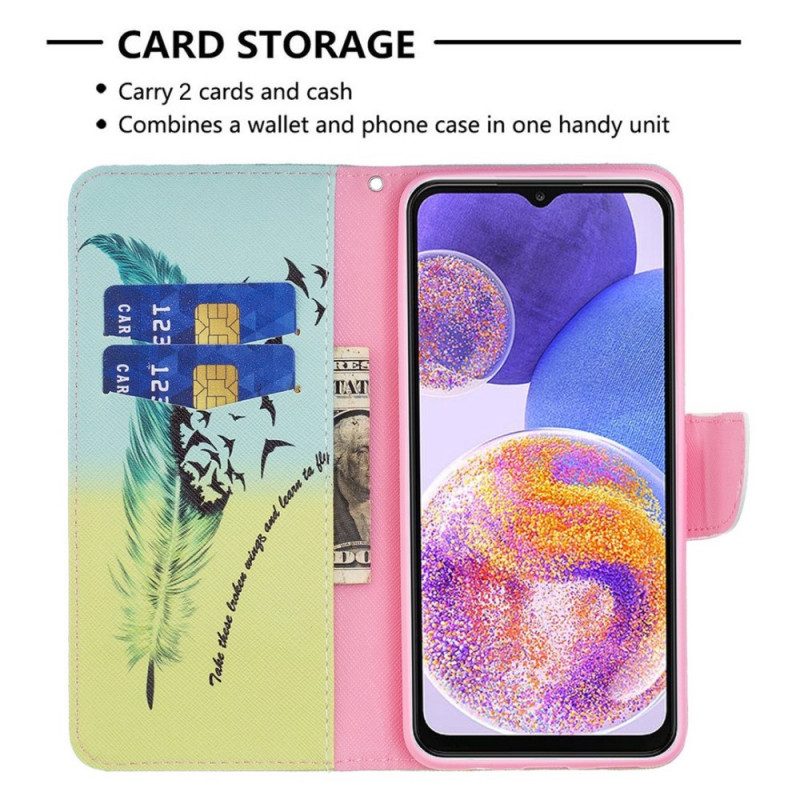 Folio Cover Samsung Galaxy M53 5G Piuma