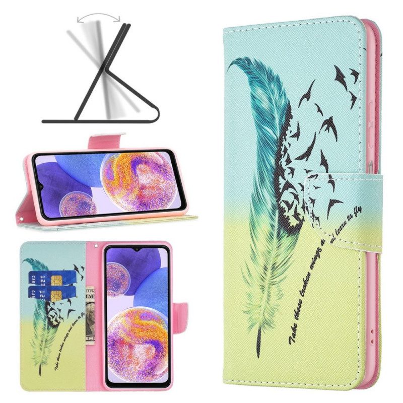 Folio Cover Samsung Galaxy M53 5G Piuma