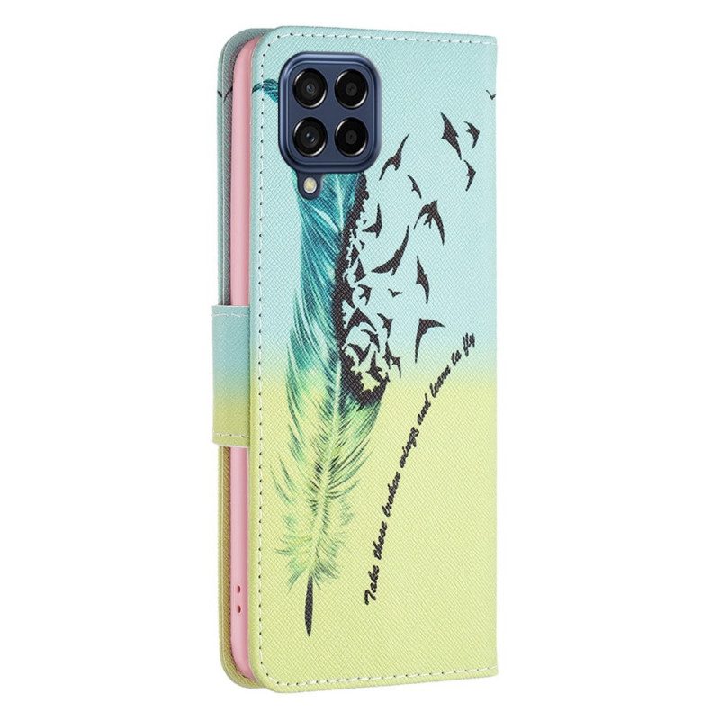 Folio Cover Samsung Galaxy M53 5G Piuma