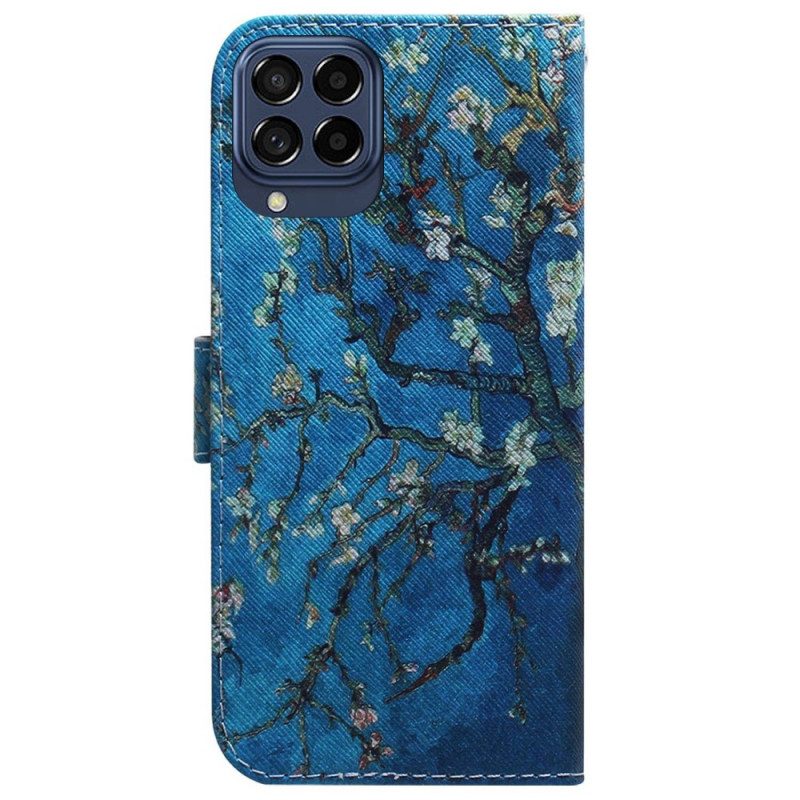 Folio Cover Samsung Galaxy M53 5G Rami Fioriti