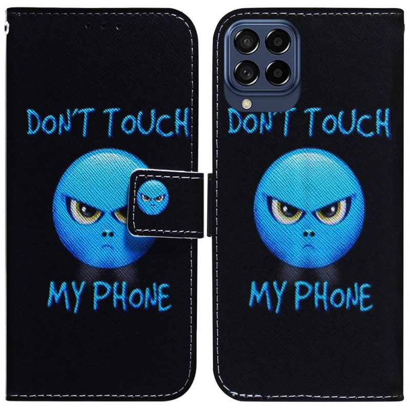 Folio Cover Samsung Galaxy M53 5G Telefono Emoji