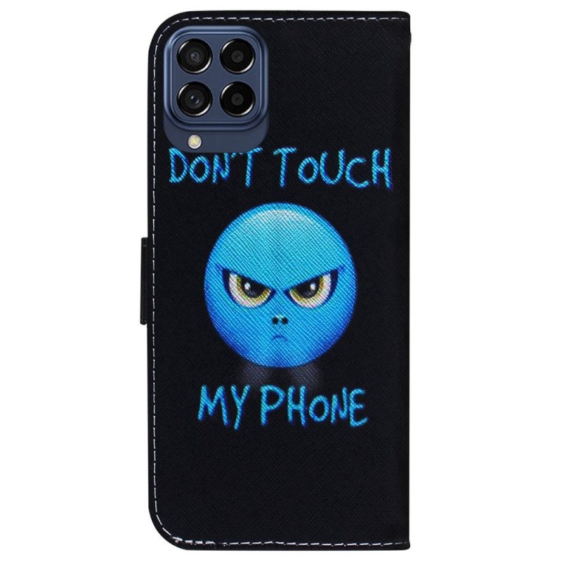 Folio Cover Samsung Galaxy M53 5G Telefono Emoji