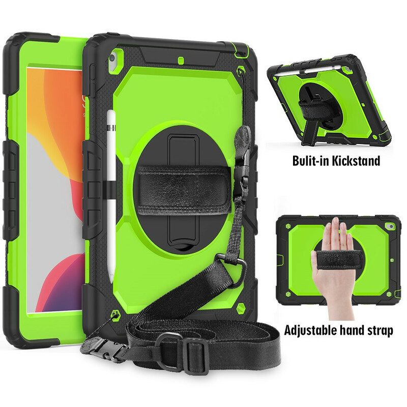 Cover iPad 10.2" (2020) (2019) Con Tracolla E Tracolla