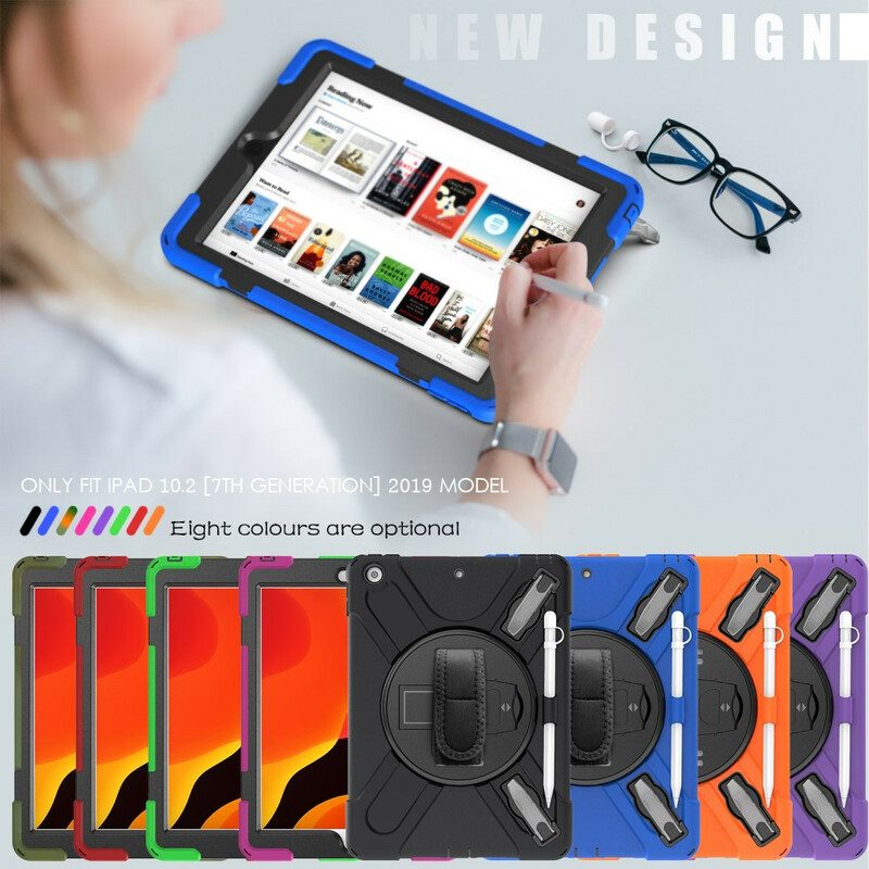 Cover iPad 10.2" (2020) (2019) Multifunzione A Forma Di X