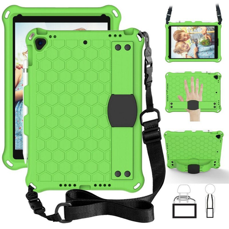 Cover iPad 10.2" (2020) (2019) Supporto Cinturino In Eva