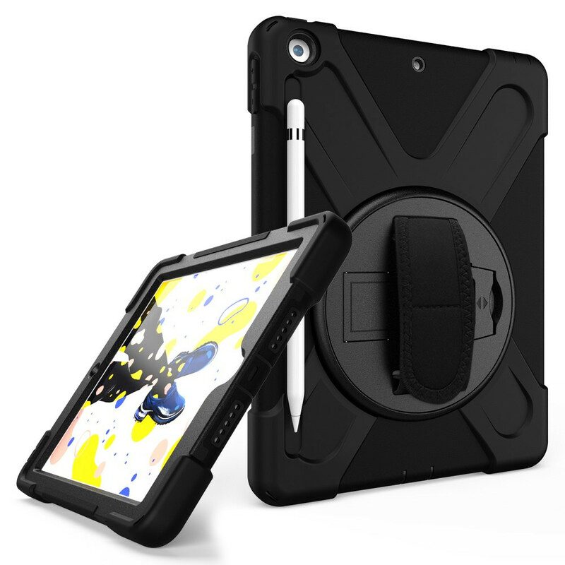 Cover iPad 10.2" (2020) (2019) Supporto E Cinturino Vivavoce Per Bambini