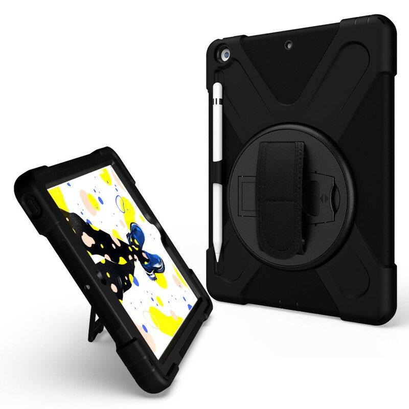 Cover iPad 10.2" (2020) (2019) Supporto E Cinturino Vivavoce Per Bambini