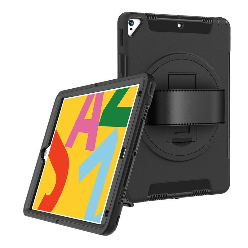 Cover iPad 10.2" (2020) (2019) Ultra Resistente Con Cinturino E Supporto