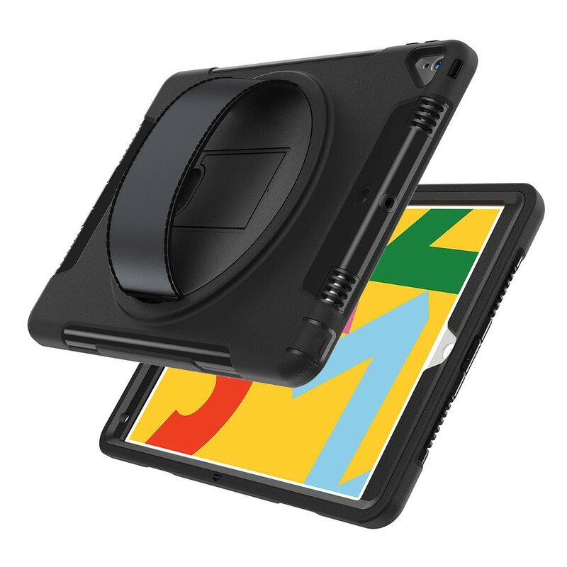 Cover iPad 10.2" (2020) (2019) Ultra Resistente Con Cinturino E Supporto