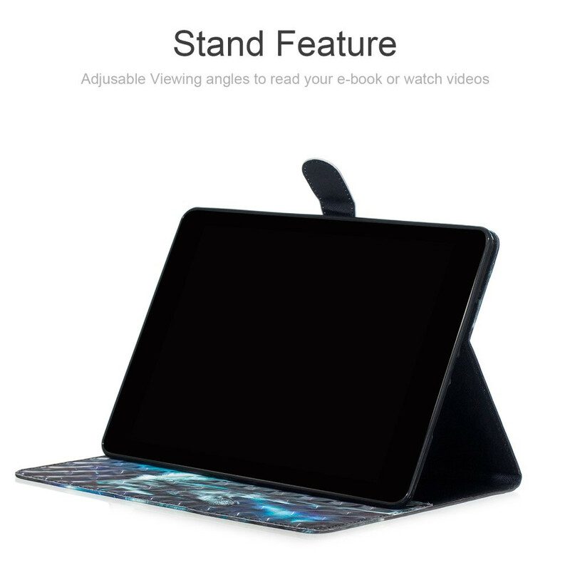 Custodia A Portafoglio iPad 10.2" (2020) (2019) Lupo Punto Luce