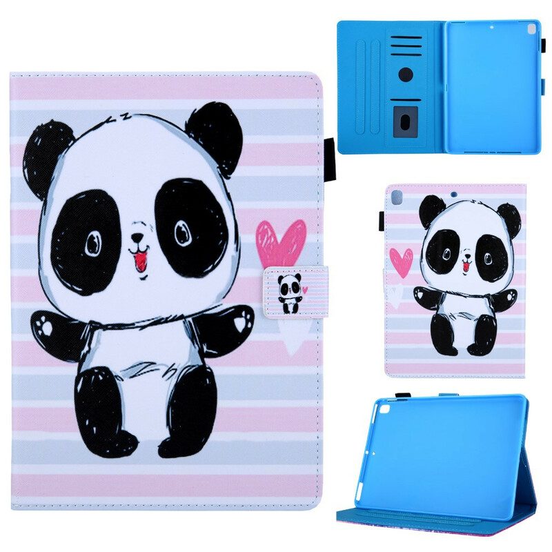 Custodia in pelle iPad 10.2" (2020) (2019) Amore Panda