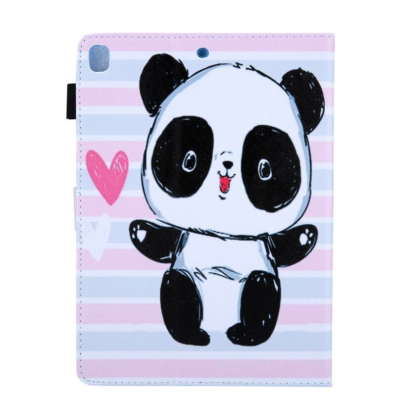 Custodia in pelle iPad 10.2" (2020) (2019) Amore Panda