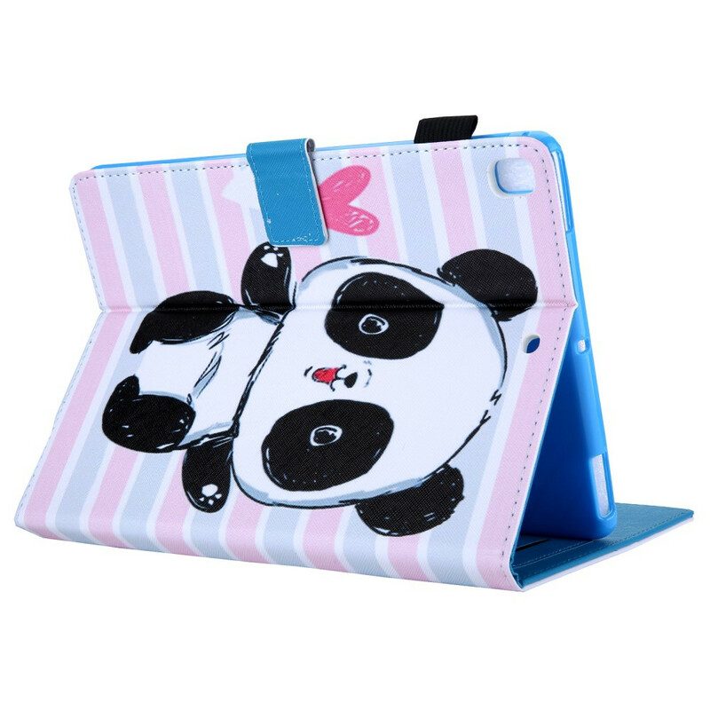 Custodia in pelle iPad 10.2" (2020) (2019) Amore Panda