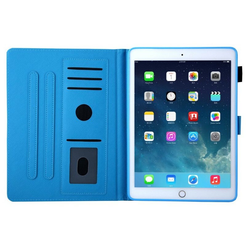 Custodia in pelle iPad 10.2" (2020) (2019) Amore Panda