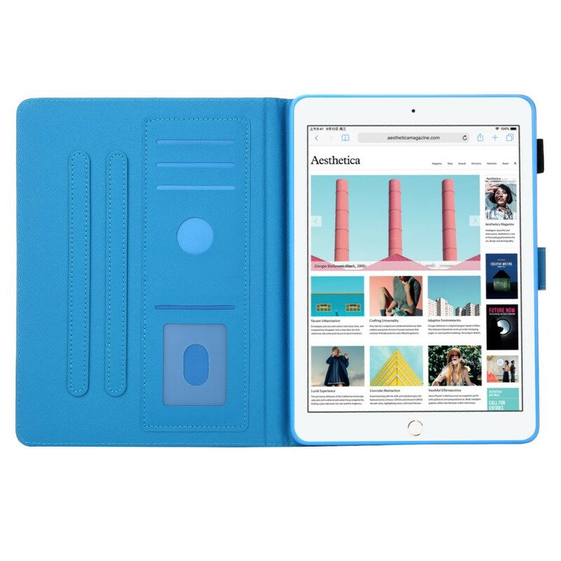 Custodia in pelle iPad 10.2" (2020) (2019) Ananas Funky