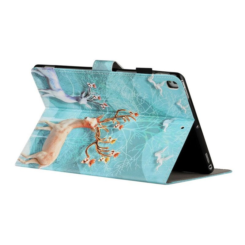 Custodia in pelle iPad 10.2" (2020) (2019) Cervo