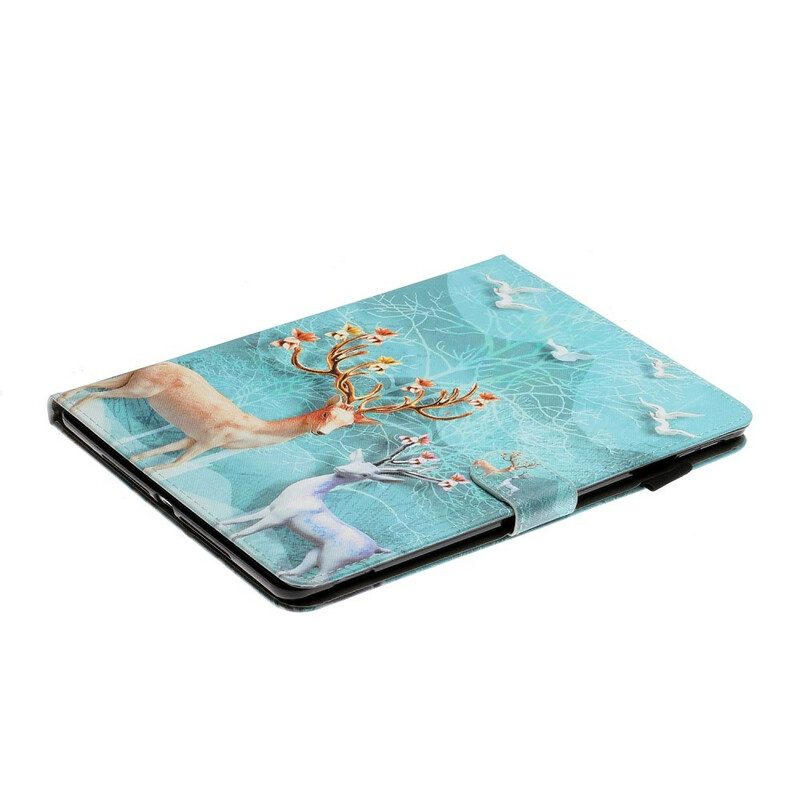 Custodia in pelle iPad 10.2" (2020) (2019) Cervo