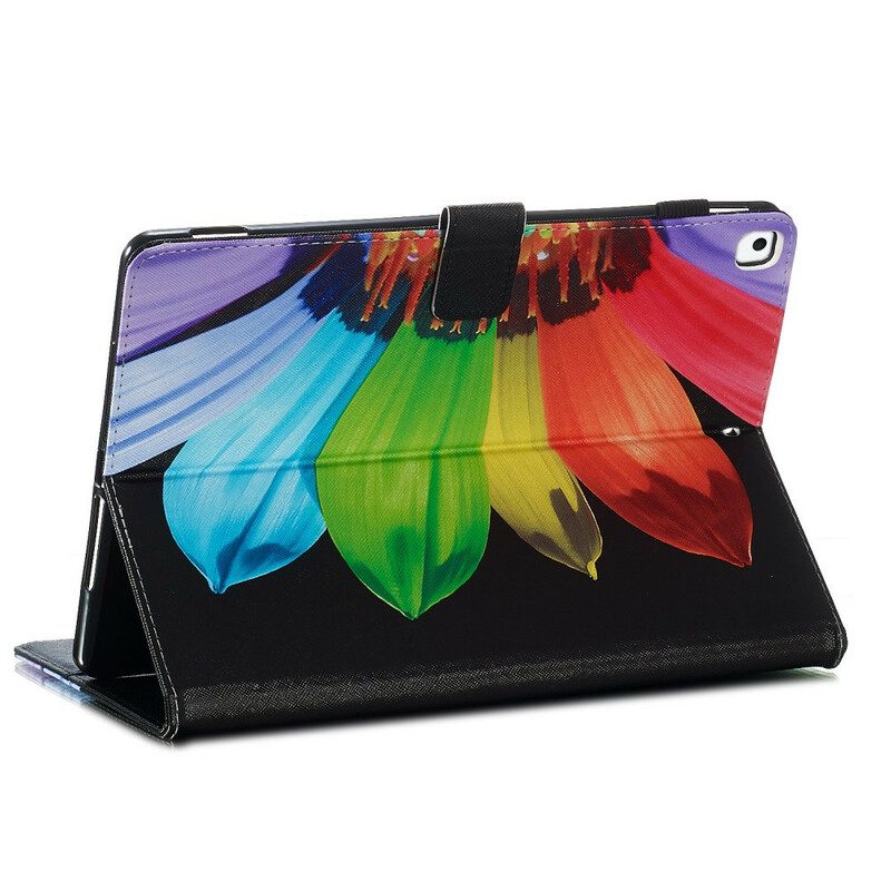 Custodia in pelle iPad 10.2" (2020) (2019) Colore Del Fiore