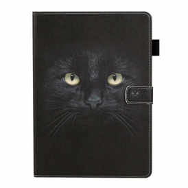 Custodia in pelle iPad 10.2" (2020) (2019) Gatto Nero