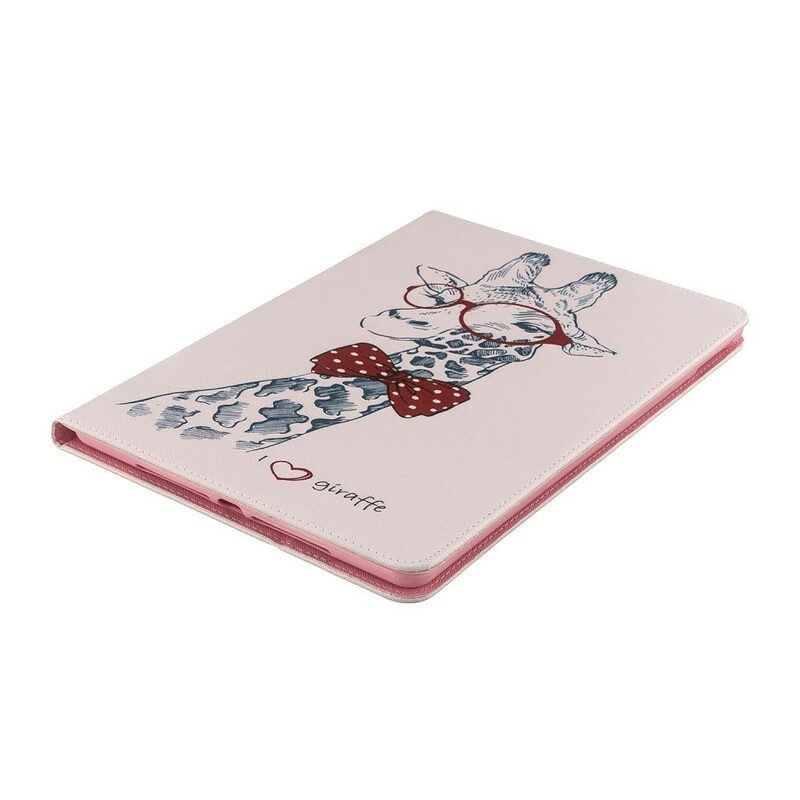 Custodia in pelle iPad 10.2" (2020) (2019) Giraffa Intelligente