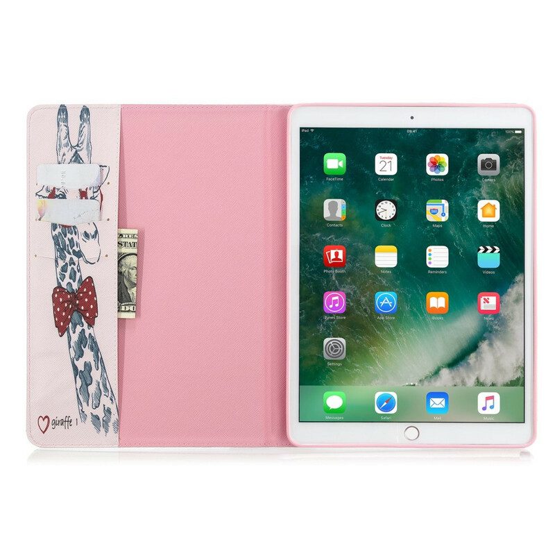 Custodia in pelle iPad 10.2" (2020) (2019) Giraffa Intelligente